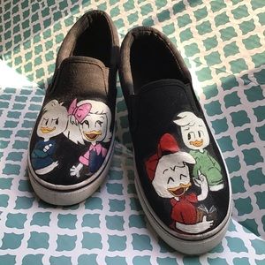 🦆DISNEY DuckTales! HandPainted Shoes[USED]🦆
